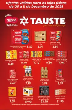 Tauste - Ofertas Especial Nestlé - Pré-Visualização do folheto da loja Tauste, válido de 05.12.2025