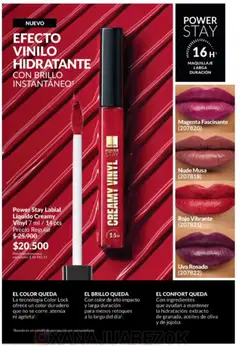 Vista previa Avon - Campaña 3/2026 válido desde el 01.03.2026 | Página: 15 | Productos: Maquillaje, Brillo, Oliva, Uva