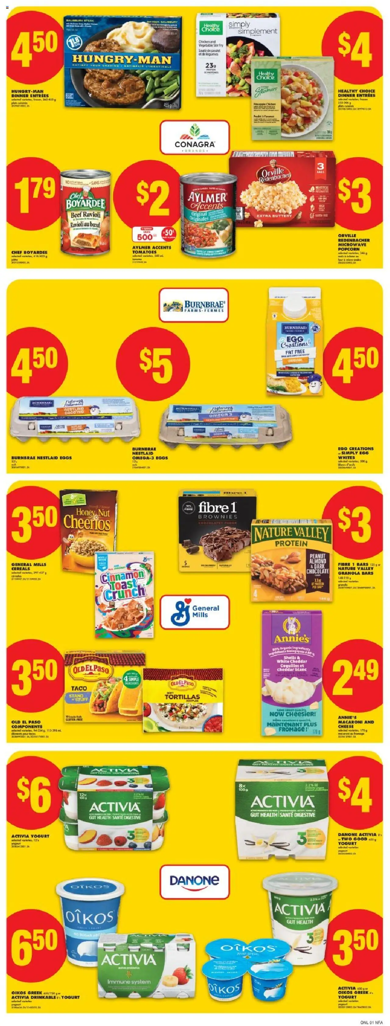 No Frills flyer valid from 09.10.2025 | Page: 7 | Products: Pineapple, Cereals, Chocolate, Tomatoes