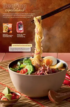 Preview of Aldi Here for the Autumn - valid from 04.03.2026 | Page: 10 | Products: Noodles, Beef