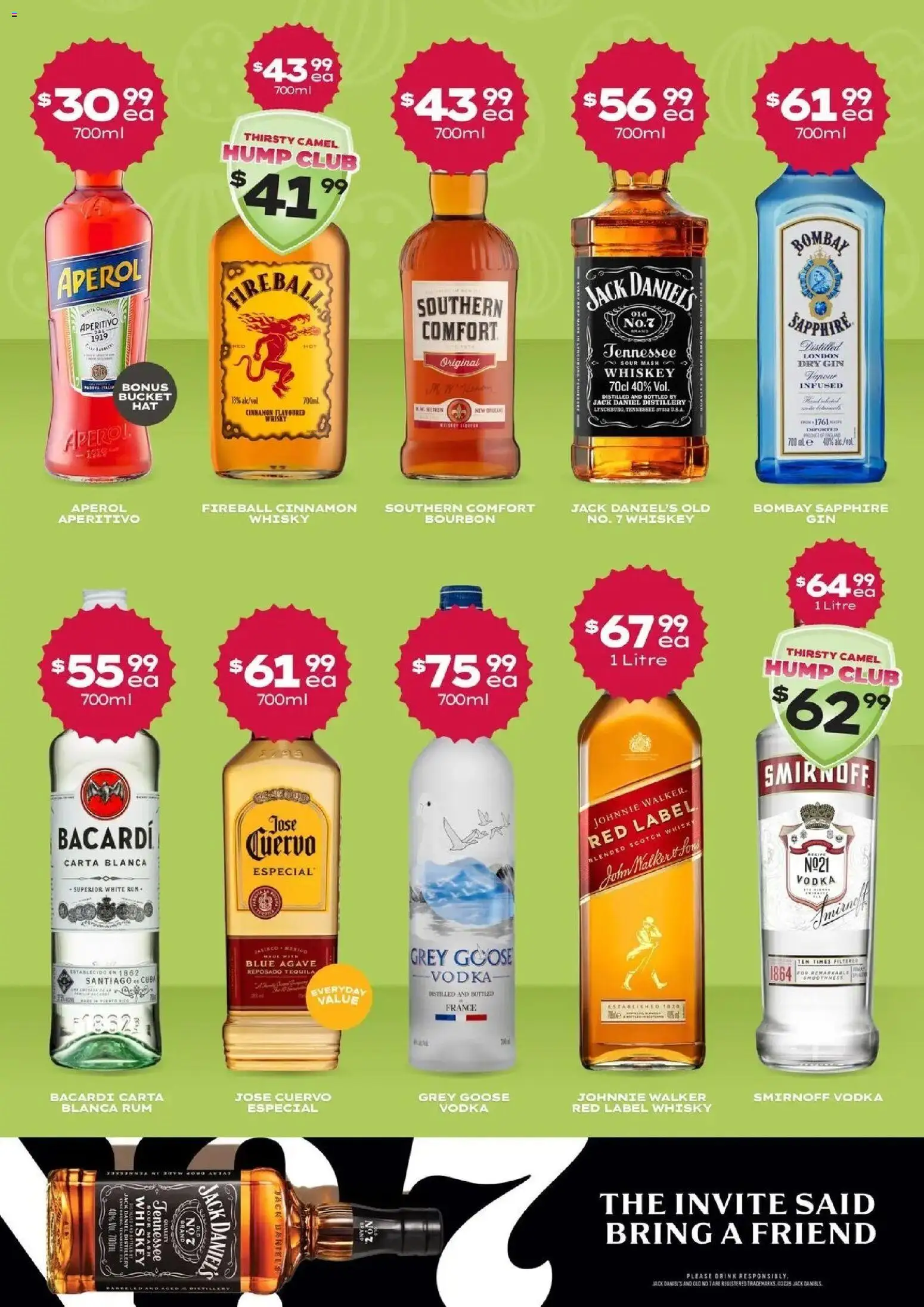 Deals catalogue - valid from 29.03.2026 | Page: 8 | Products: Bourbon, Whiskey, Rum, Scotch