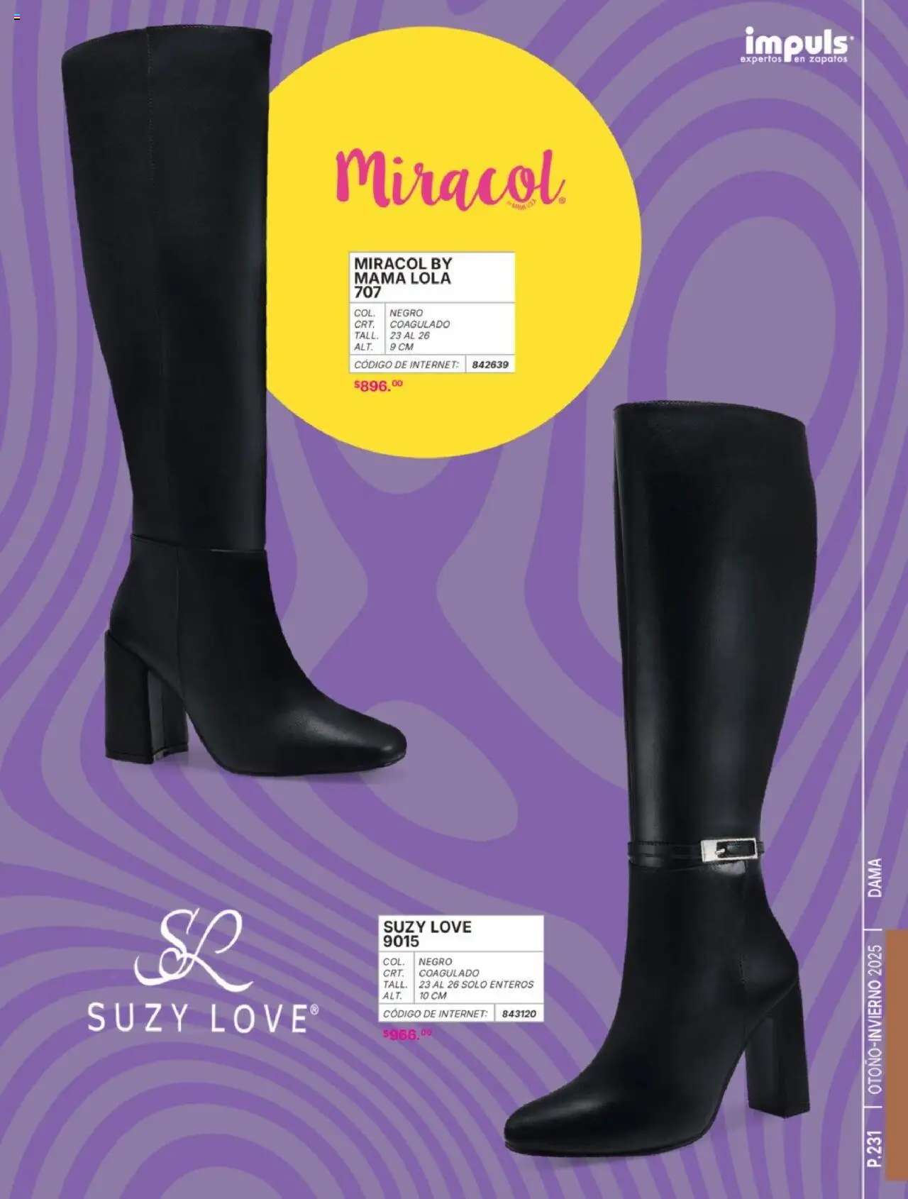 Nuevas ofertas de Impuls válidas en toda la República Mexicana desde el 07.07.2025. ¡Encuentra las mejores ofertas en Impuls catálogo Dama Otoño-Invierno 2025! | Página: 233 | Productos: Zapatos