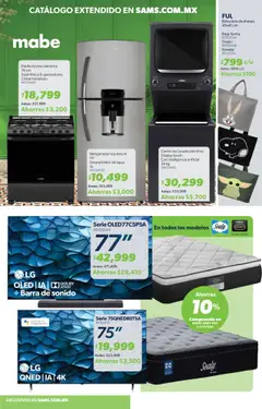 Nuevas ofertas de Sam's Club válidas en toda la República Mexicana desde el 08.07.2025. ¡Encuentra las mejores ofertas en Sam's Club catálogo Precios Irrepetibles! | Página: 24 | Productos: Refrigerador, Bolsa, Agua, Barra