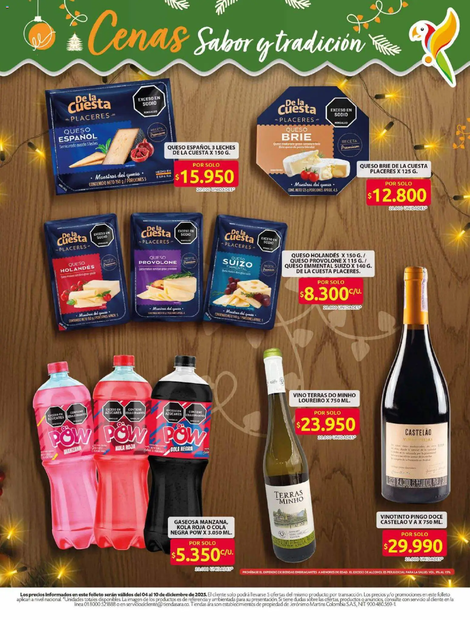 Ara revista - valida desde el 04.12.2025 | Página: 9 | Productos: Sobre, Manzana, Vino, Tintura