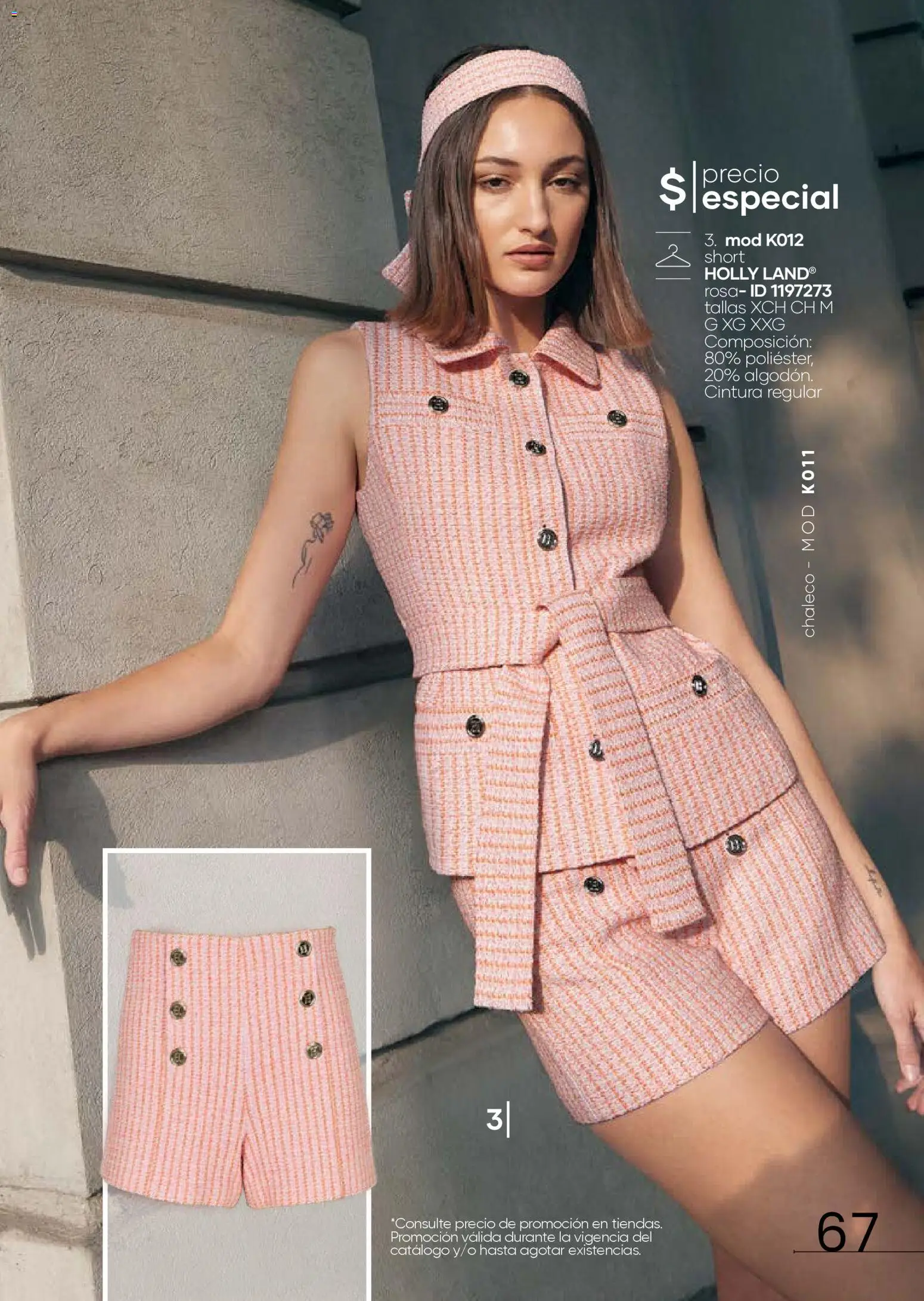 Nuevas ofertas de Price Shoes válidas en toda la República Mexicana desde el 27.11.2025. ¡Encuentra las mejores ofertas en Price Shoes catálogo Cierre De Temporada ! | Página: 67 | Productos: Chaleco, Short