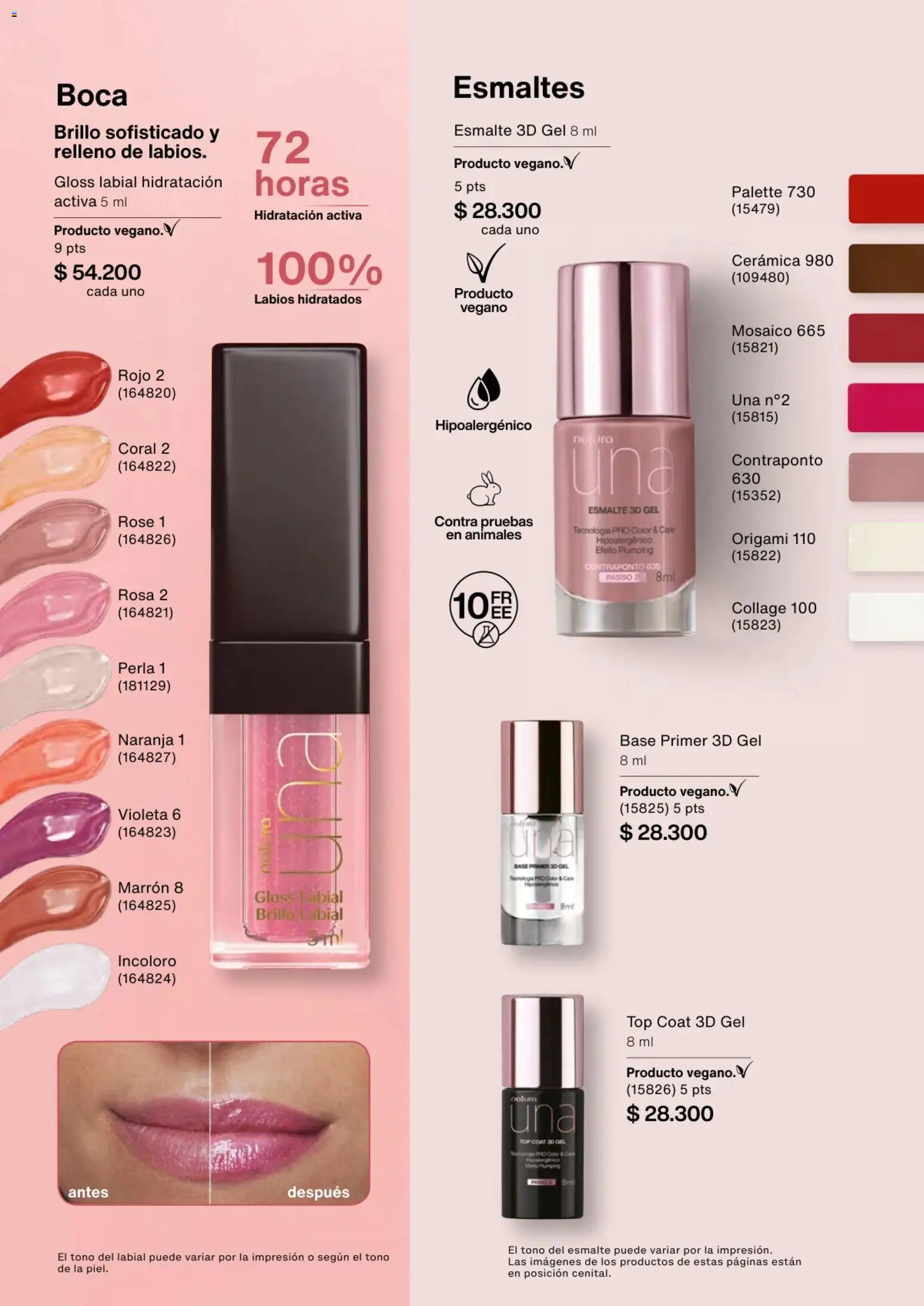 Natura revista - valida desde el 02.01.2026 | Página: 62 | Productos: Brillo, Cerámica, Top