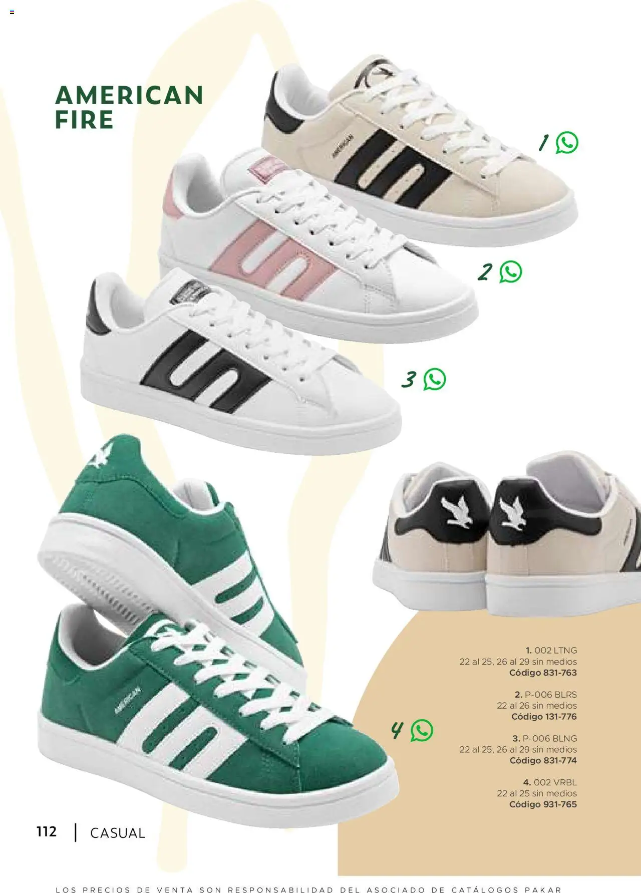 Nuevas ofertas de SC Pakar válidas en toda la República Mexicana desde el 24.07.2025. ¡Encuentra las mejores ofertas en SC Pakar - Catálogo Casual otoño / invierno! | Página: 112