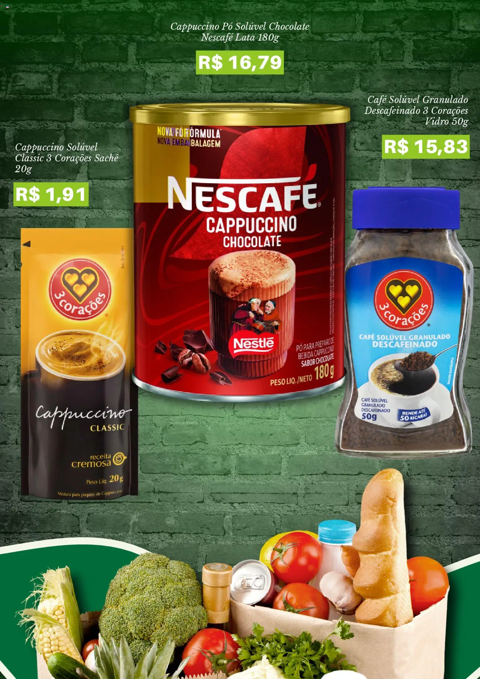 Pão de Açúcar Folheto - válido de 17.11.2025 | Página: 3 | Produtos: Xícaras, Bebida, Granulado, Café solúvel