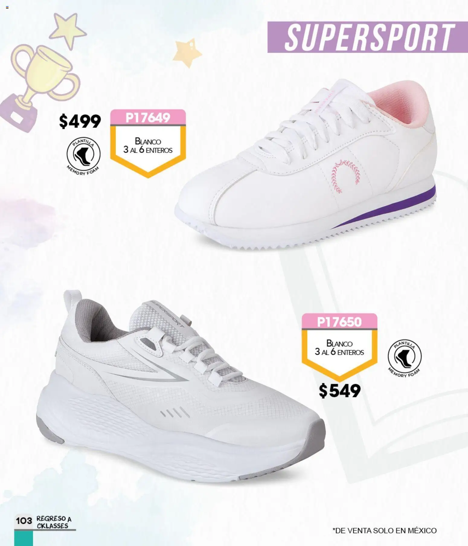 Nuevas ofertas de Cklass válidas en toda la República Mexicana desde el 15.12.2025. ¡Encuentra las mejores ofertas en Cklass catálogo Especial Regreso a Clases! | Página: 104