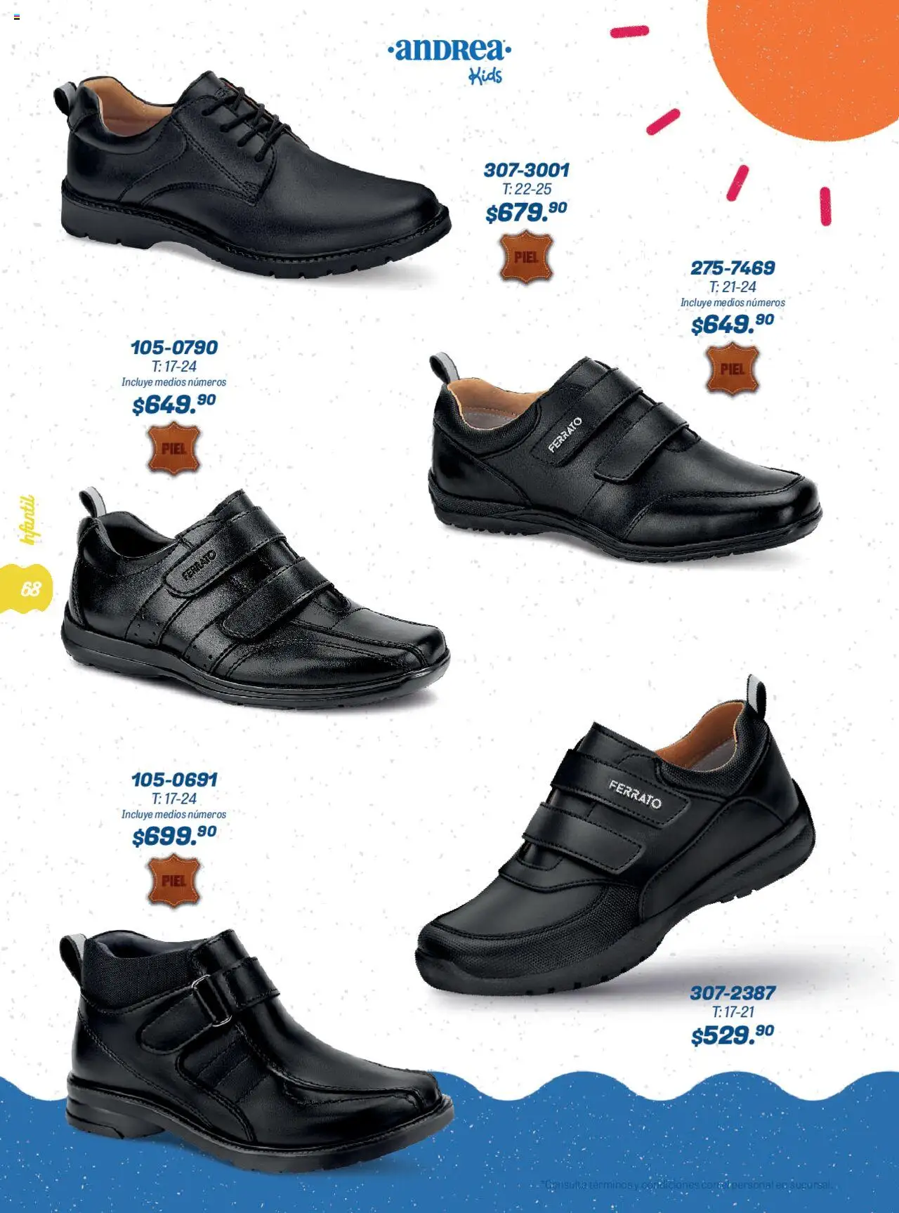 Nuevas ofertas de Andrea válidas en toda la República Mexicana desde el 22.06.2025. ¡Encuentra las mejores ofertas en Andrea catálogo Summer Time! | Página: 68