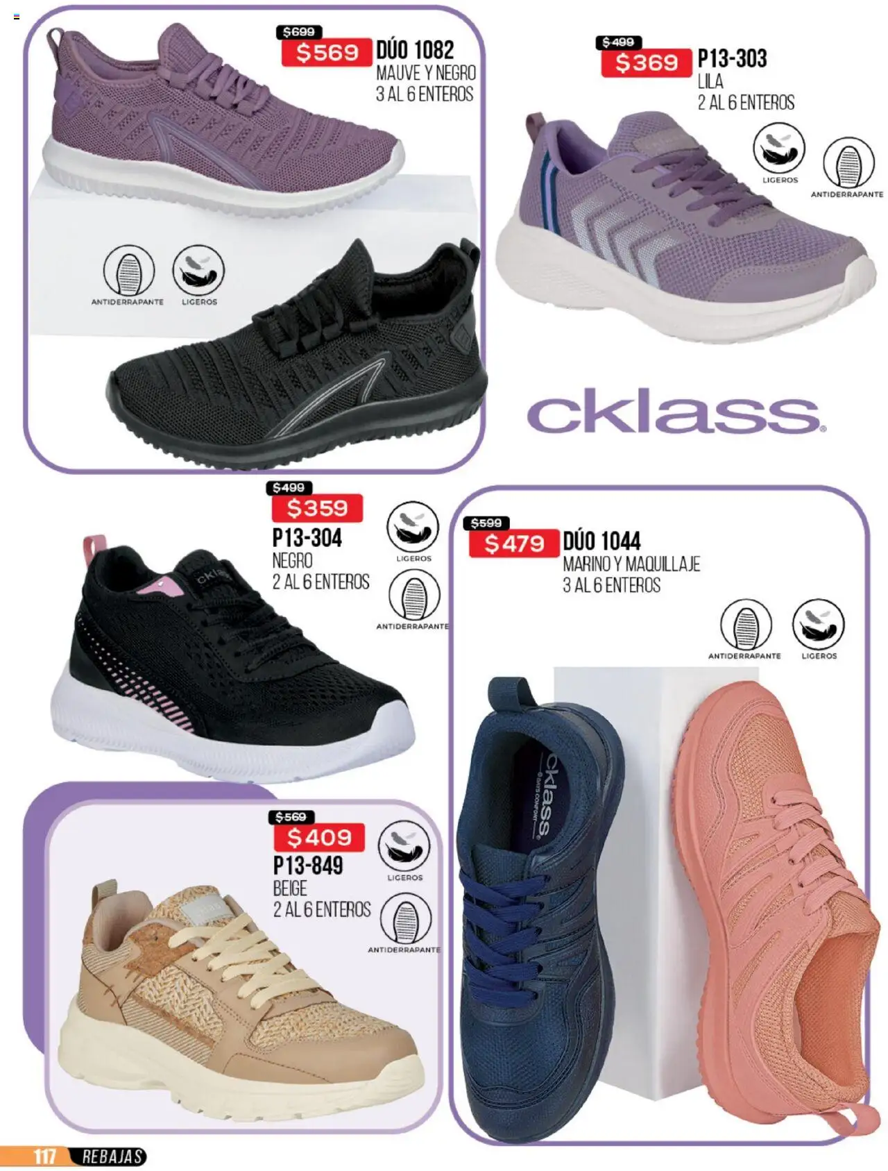 Nuevas ofertas de Cklass válidas en toda la República Mexicana desde el 23.06.2025. ¡Encuentra las mejores ofertas en Cklass catálogo Rebajas Sobre Calzado! | Página: 118 | Productos: Maquillaje