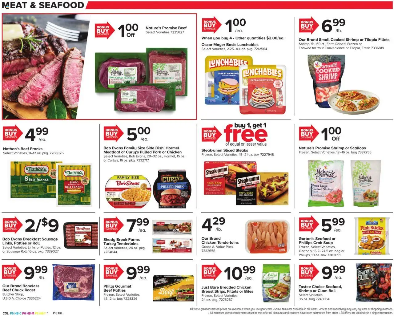 Giant Weekly Ad - valid from 08.08.2025 | Page: 16 | Products: Cheese, Pizza, Pork, Seafood