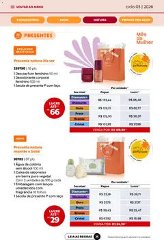 Avon - Campanha 03: Minha Consultoria - Pré-Visualização do folheto da loja Avon, válido de 15.01.2026 | Página: 35 | Produtos: Fragrância, Desodorante, Caixa