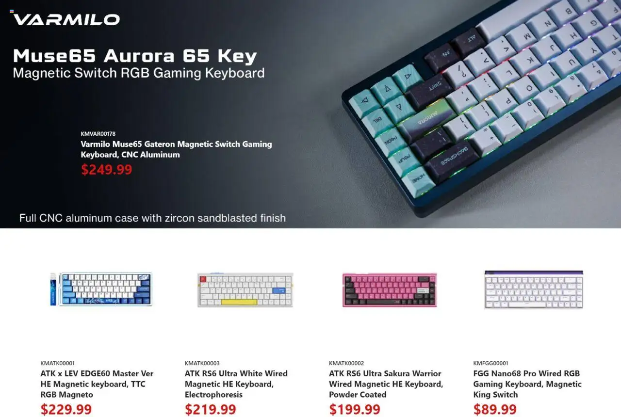 Canada Computers flyer valid from 26.09.2025 | Page: 8 | Products: Keyboard, Case, Powder