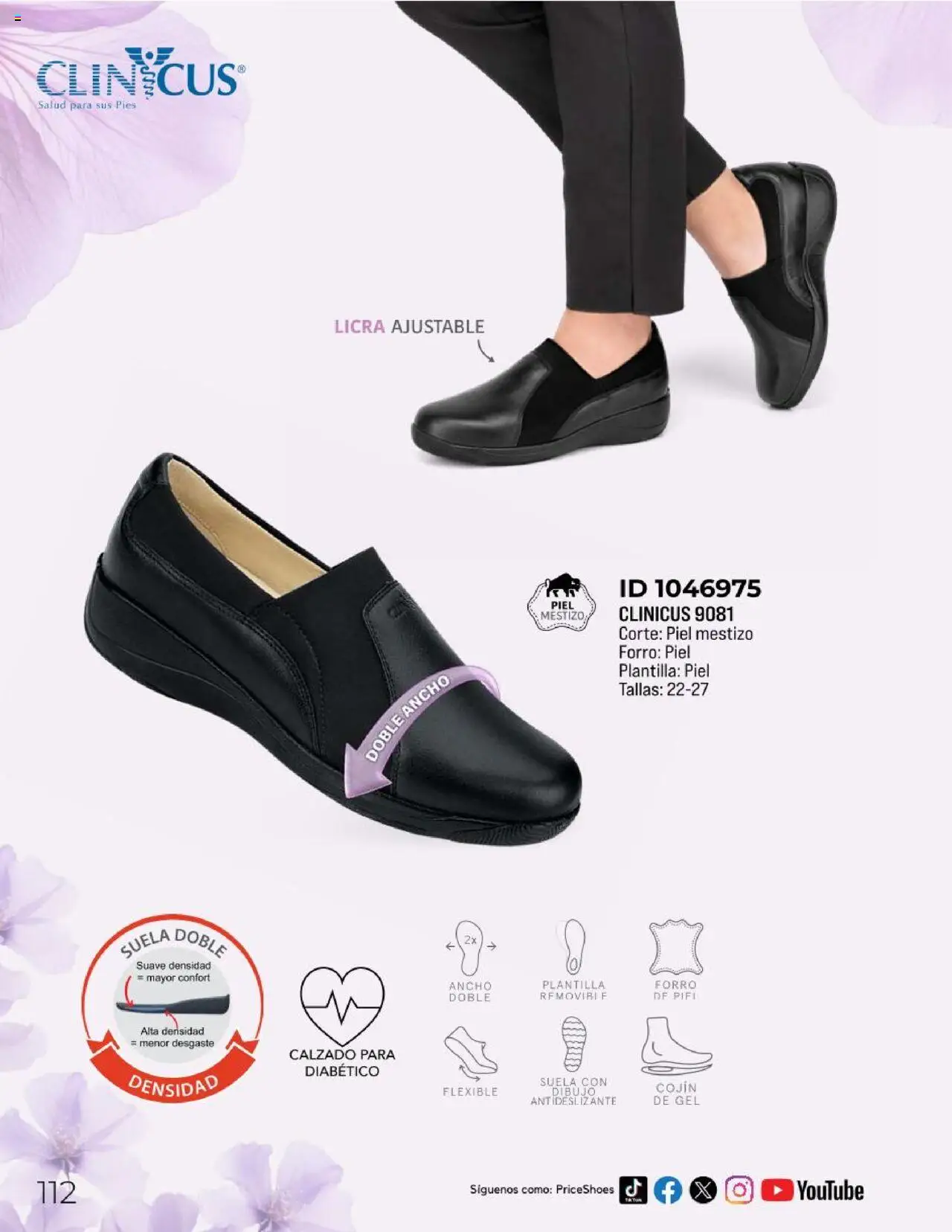 Nuevas ofertas de Price Shoes válidas en toda la República Mexicana desde el 10.02.2025. ¡Encuentra las mejores ofertas en Price Shoes catálogo Confort! | Página: 112 | Productos: Flexible