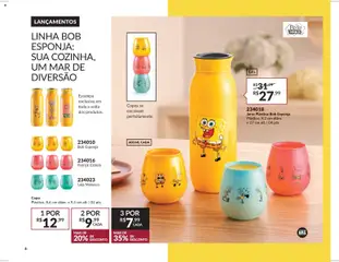 Avon - Campanha 03: Casa & Estilo - Pré-Visualização do folheto da loja Avon, válido de 15.01.2026 | Página: 8 | Produtos: Esponja, Lula, Jarra, Copos