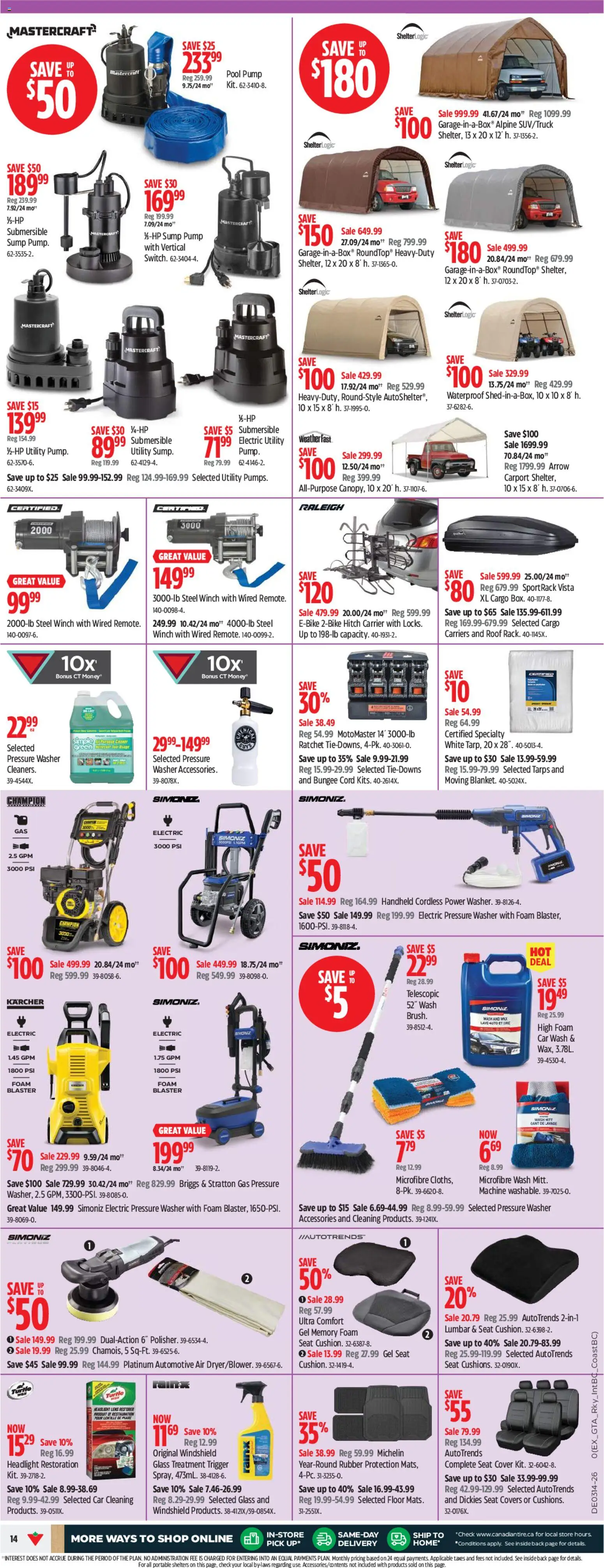 Canadian Tire flyer valid from 02.04.2026 | Page: 14
