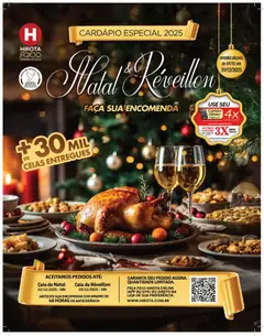 Hirota Food - Ofertas Cardápio Especial - Pré-Visualização do folheto da loja Hirota Food, válido de 01.12.2025