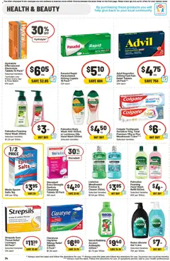 Preview of IGA  Catalogue  - valid from 11.02.2026 | Page: 37 | Products: Toothpaste, Mouthwash, Pain relief, Allergy