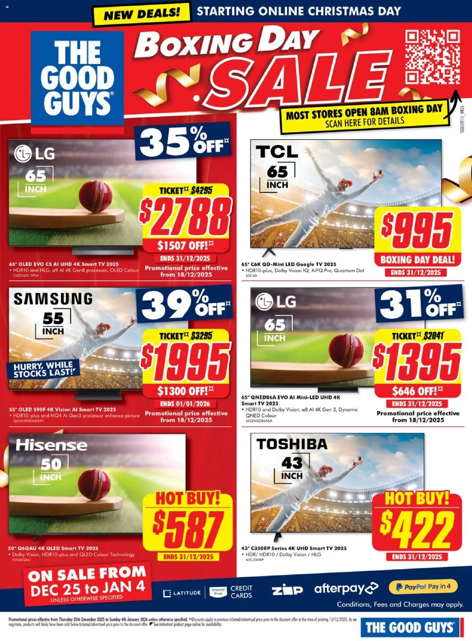 The Good Guys catalogue - valid from 24.12.2025 | Page: 5 | Products: Picture, Tv, Smart tv