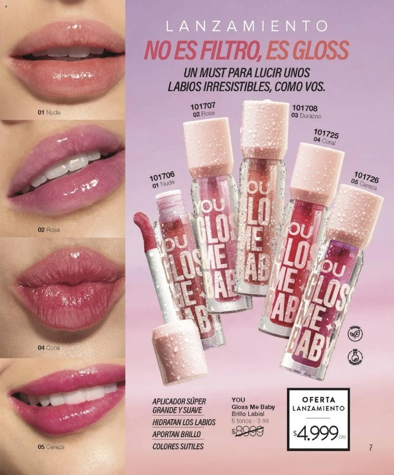 Violetta catálogo │ válido desde el 01.12.2025 | Página: 7 | Productos: Durazno, Brillo