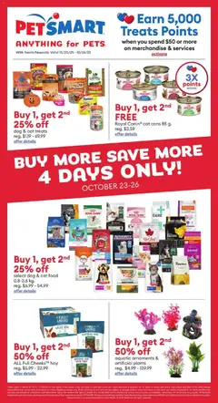 Preview of Petsmart - Weekend Flyer  from shop Petsmart valid from 23.10.2025