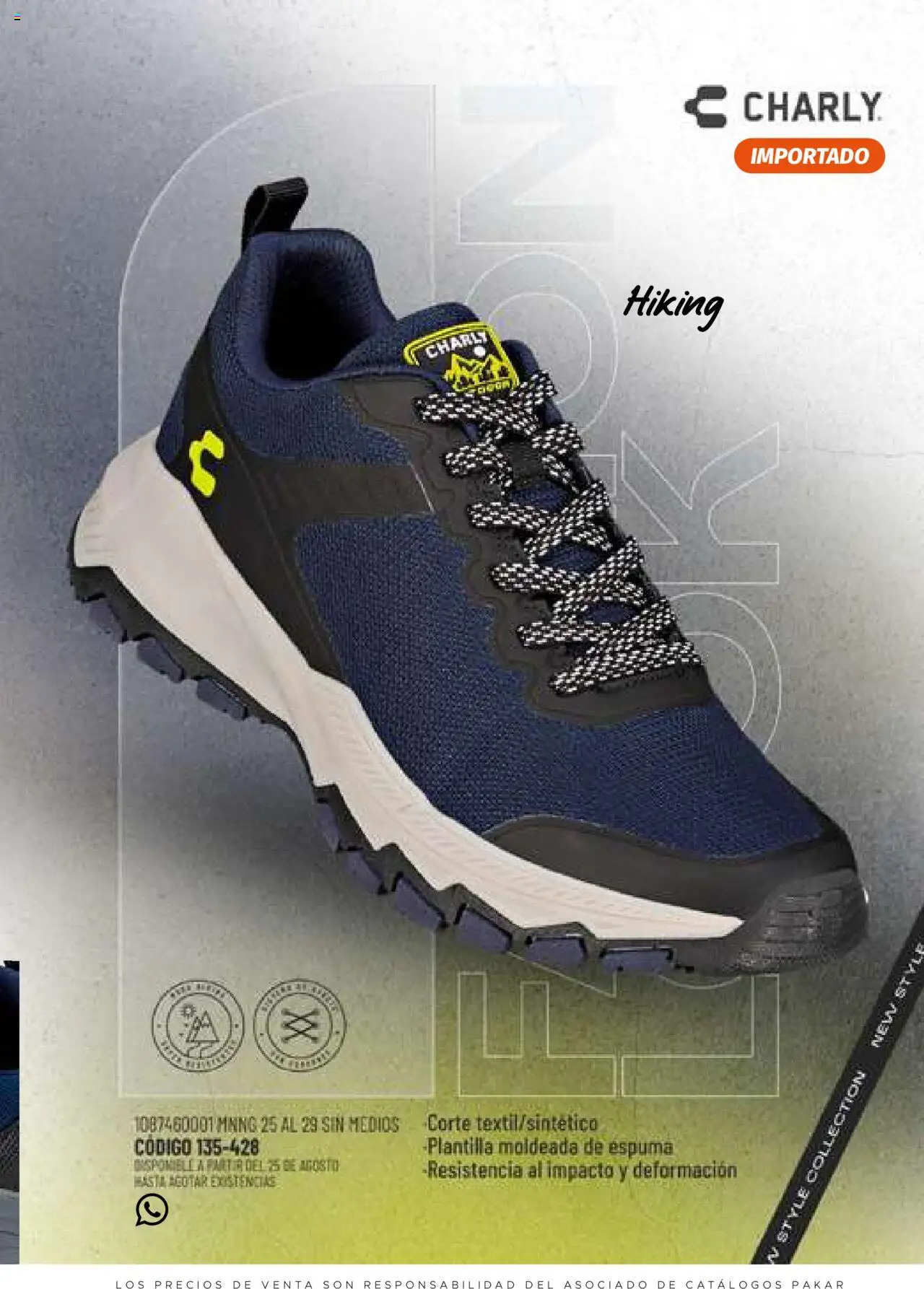 Nuevas ofertas de SC Pakar válidas en toda la República Mexicana desde el 24.07.2025. ¡Encuentra las mejores ofertas en SC Pakar - Catálogo Hombre otoño / invierno! | Página: 91 | Productos: Espuma