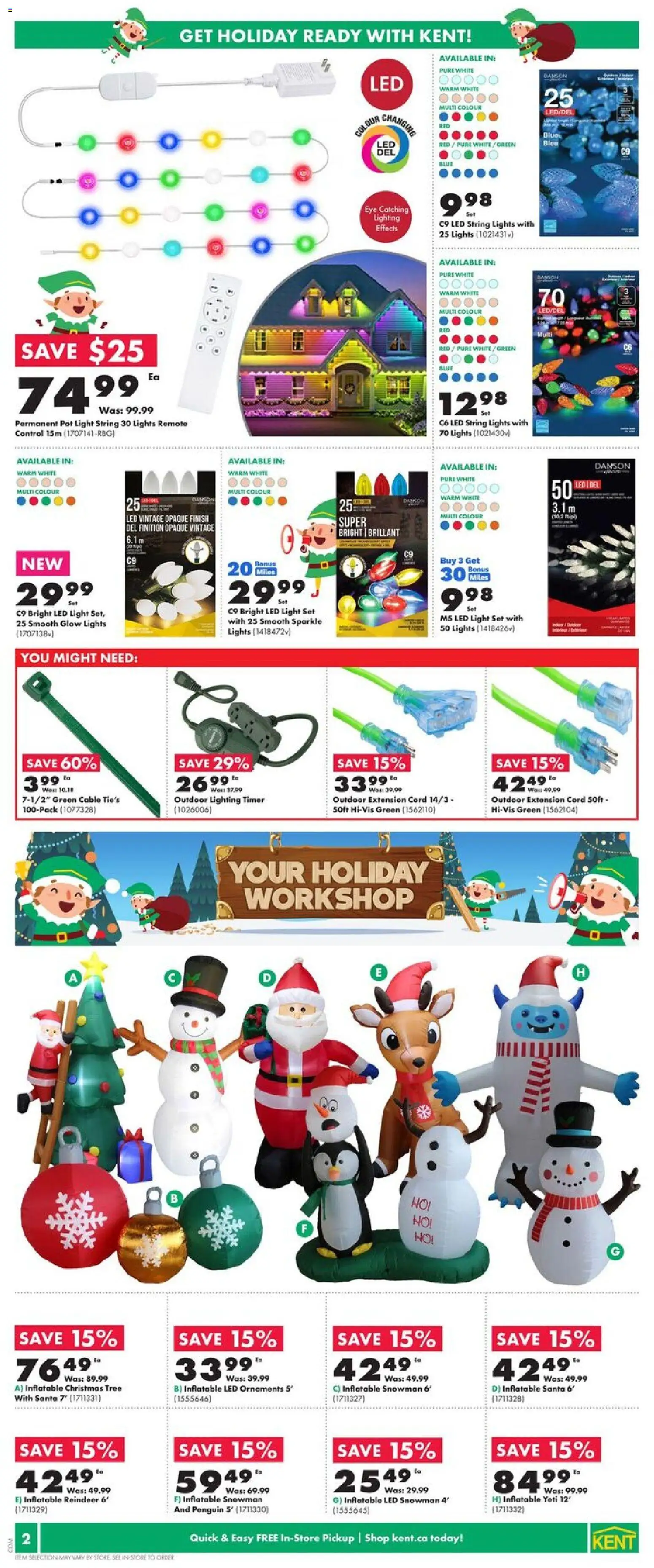 Kent flyer valid from 30.10.2025 | Page: 3 | Products: Cable