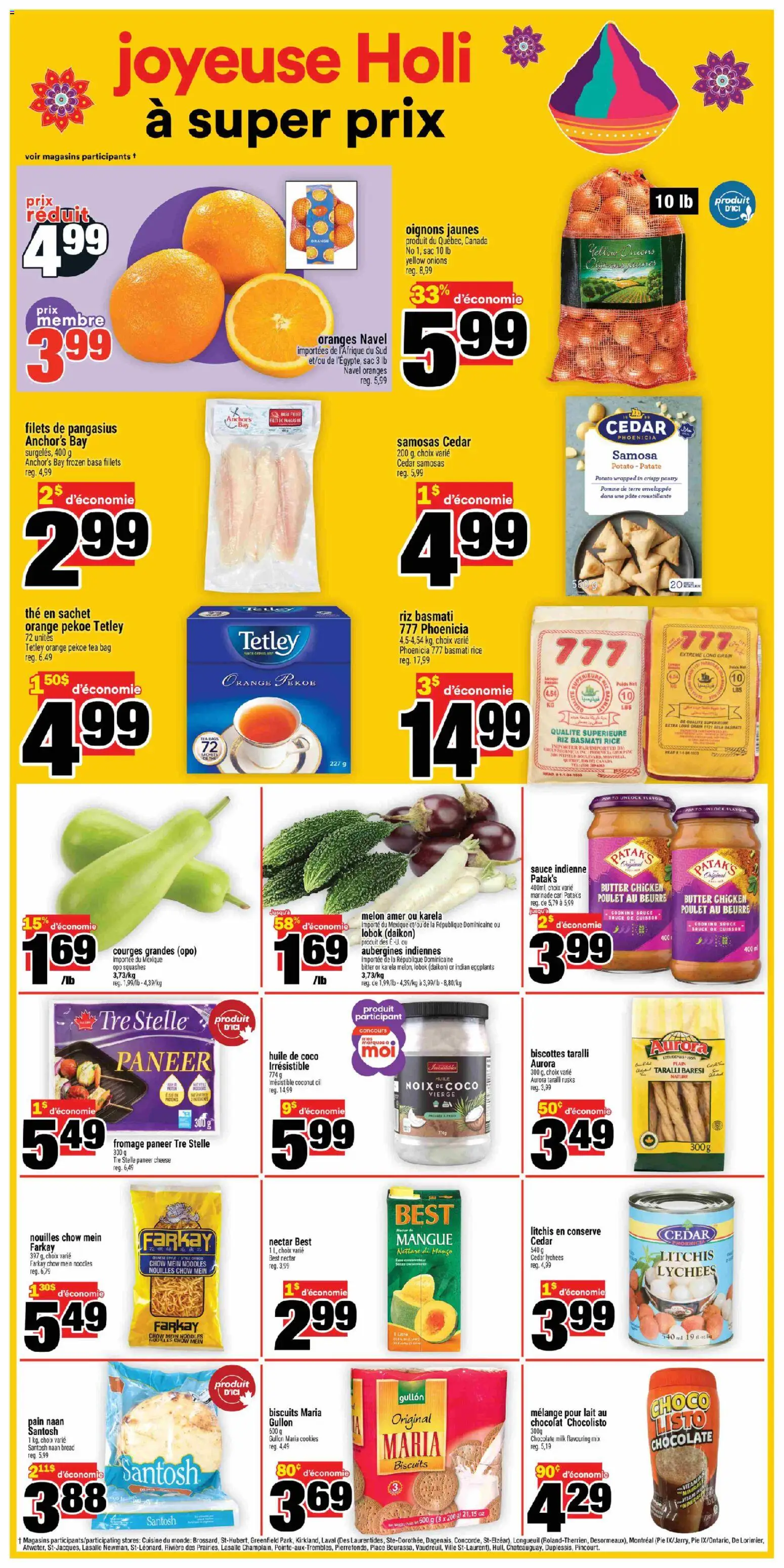 Super C flyer valid from 26.02.2026 | Page: 10 | Products: Noodles, Cookies, Milk, Bread