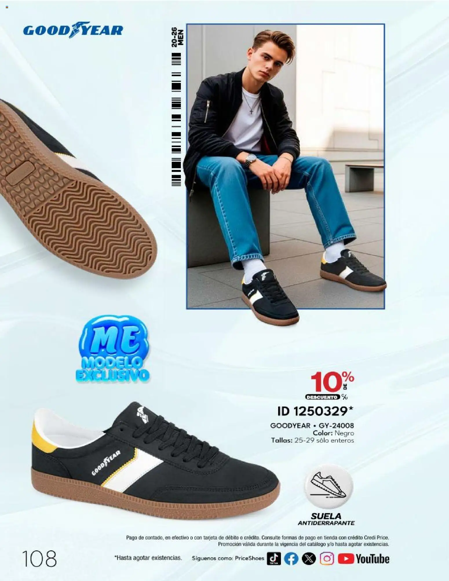 Nuevas ofertas de Price Shoes válidas en toda la República Mexicana desde el 20.03.2026. ¡Encuentra las mejores ofertas en Price Shoes catálogo 10 Pagos Sin Intereses! | Página: 108