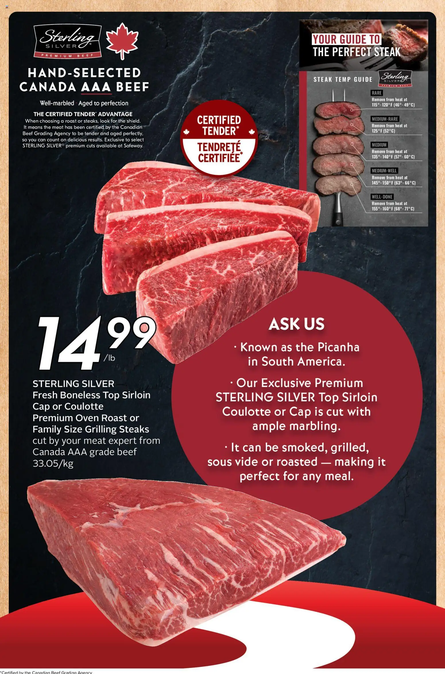 Safeway flyer valid from 16.04.2026 | Page: 16 | Products: Beef, Cap, Oven