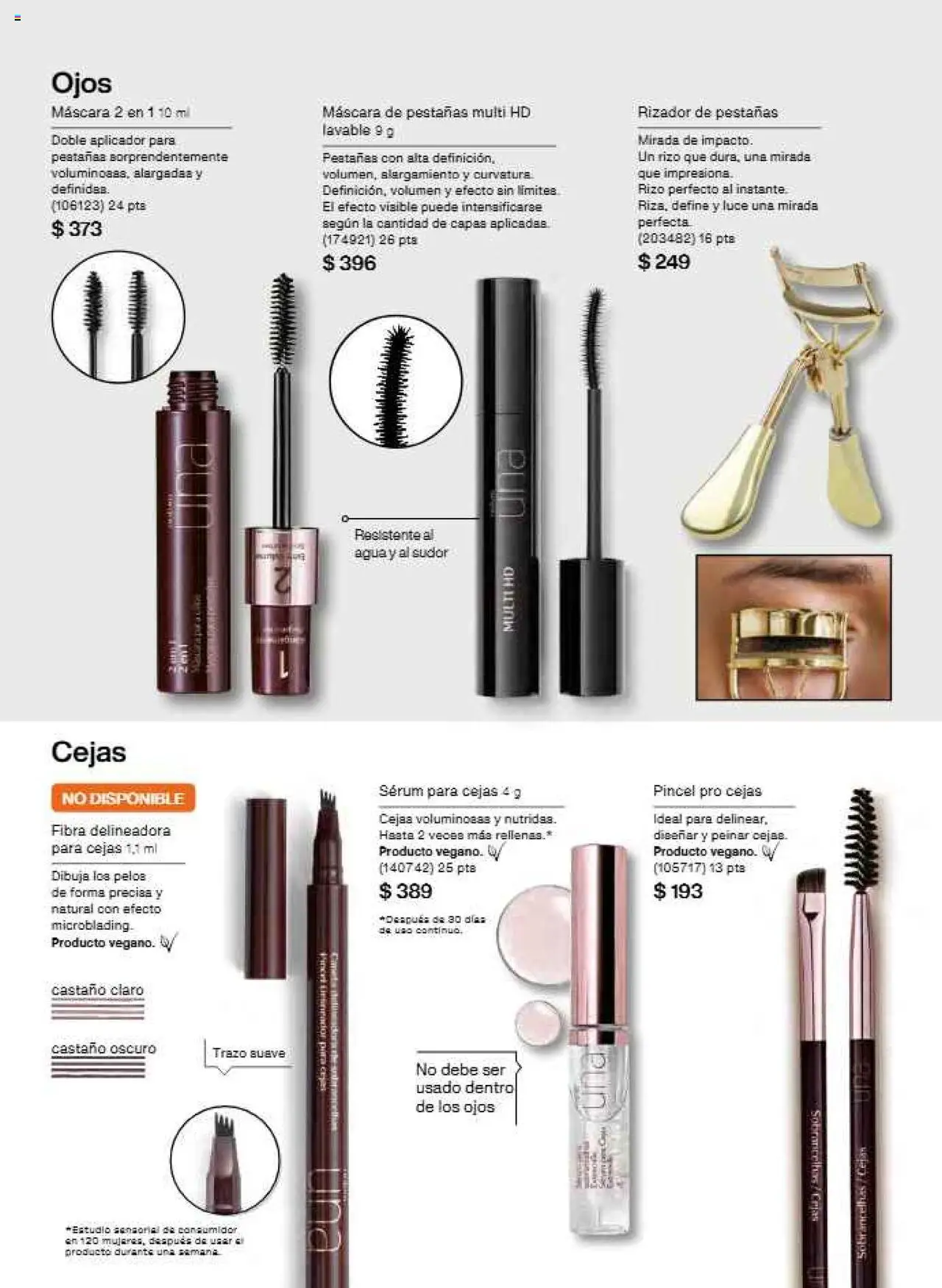 Nuevas ofertas de Natura válidas en toda la República Mexicana desde el 12.10.2025. ¡Encuentra las mejores ofertas en Natura - Campaña 16 2025! | Página: 57 | Productos: Pincel, Agua, Máscara de pestañas, Rizador