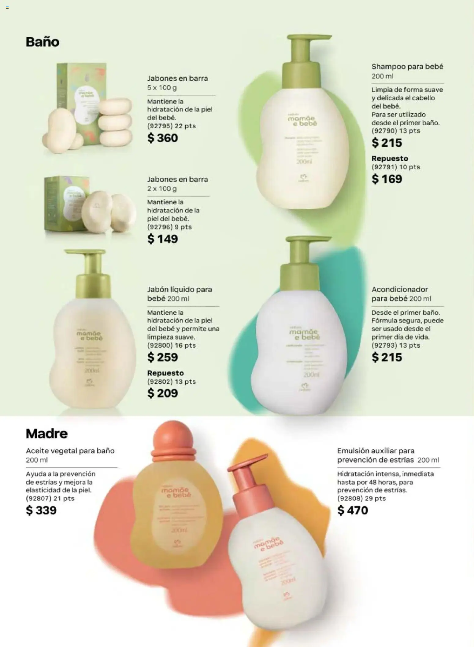 Nuevas ofertas de Natura válidas en toda la República Mexicana desde el 20.02.2026. ¡Encuentra las mejores ofertas en Natura campaña 4 2026! | Página: 146 | Productos: Jabón líquido, Barra, Baño, Jabón