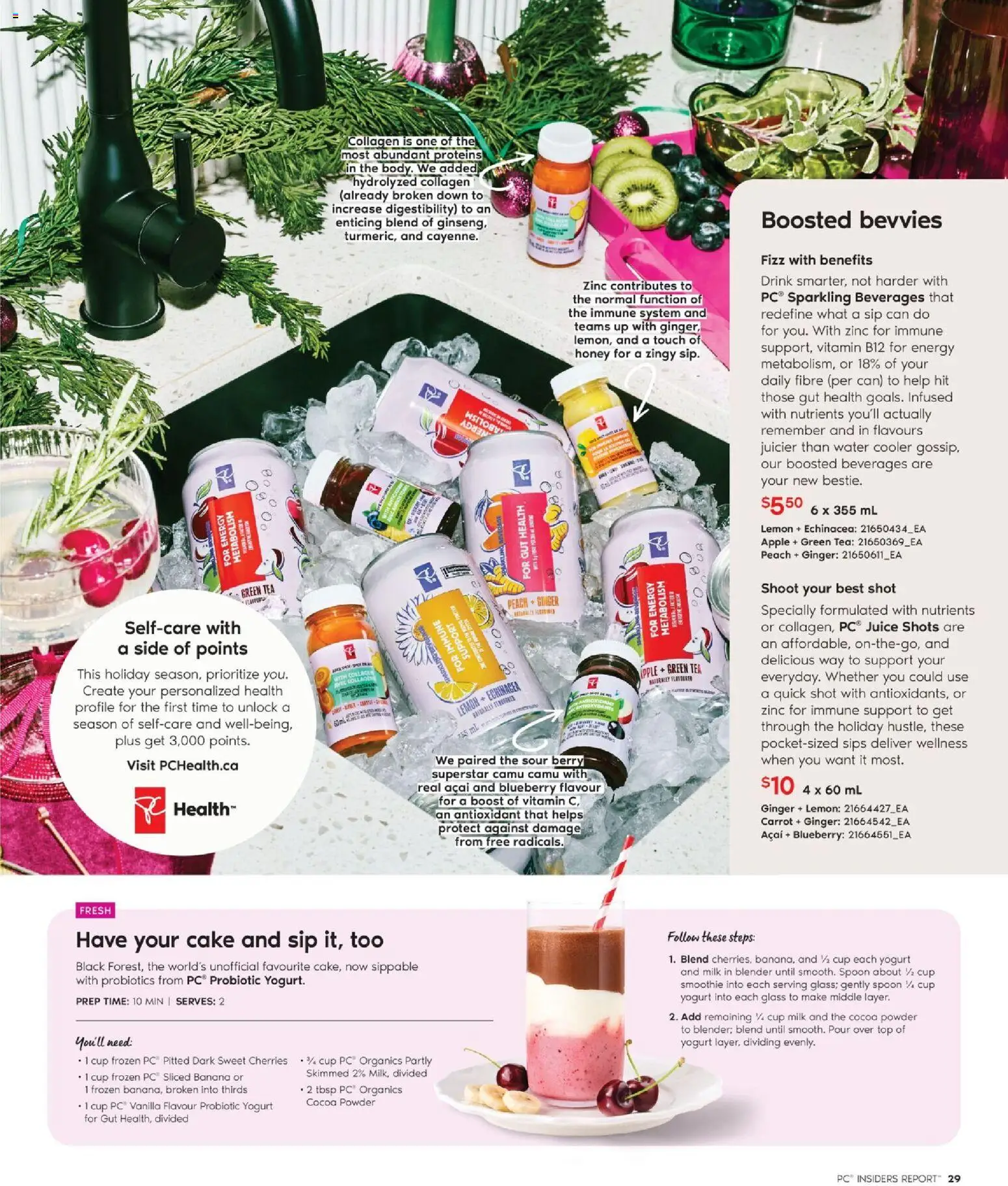 Real Canadian Superstore flyer valid from 30.10.2025 | Page: 20 | Products: Tea, PC, Powder, Milk