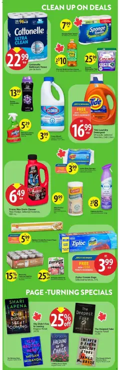 Save on foods flyer valid from 14.08.2025 | Page: 26 | Products: Freezer, Sponge, Stain remover, Detergent