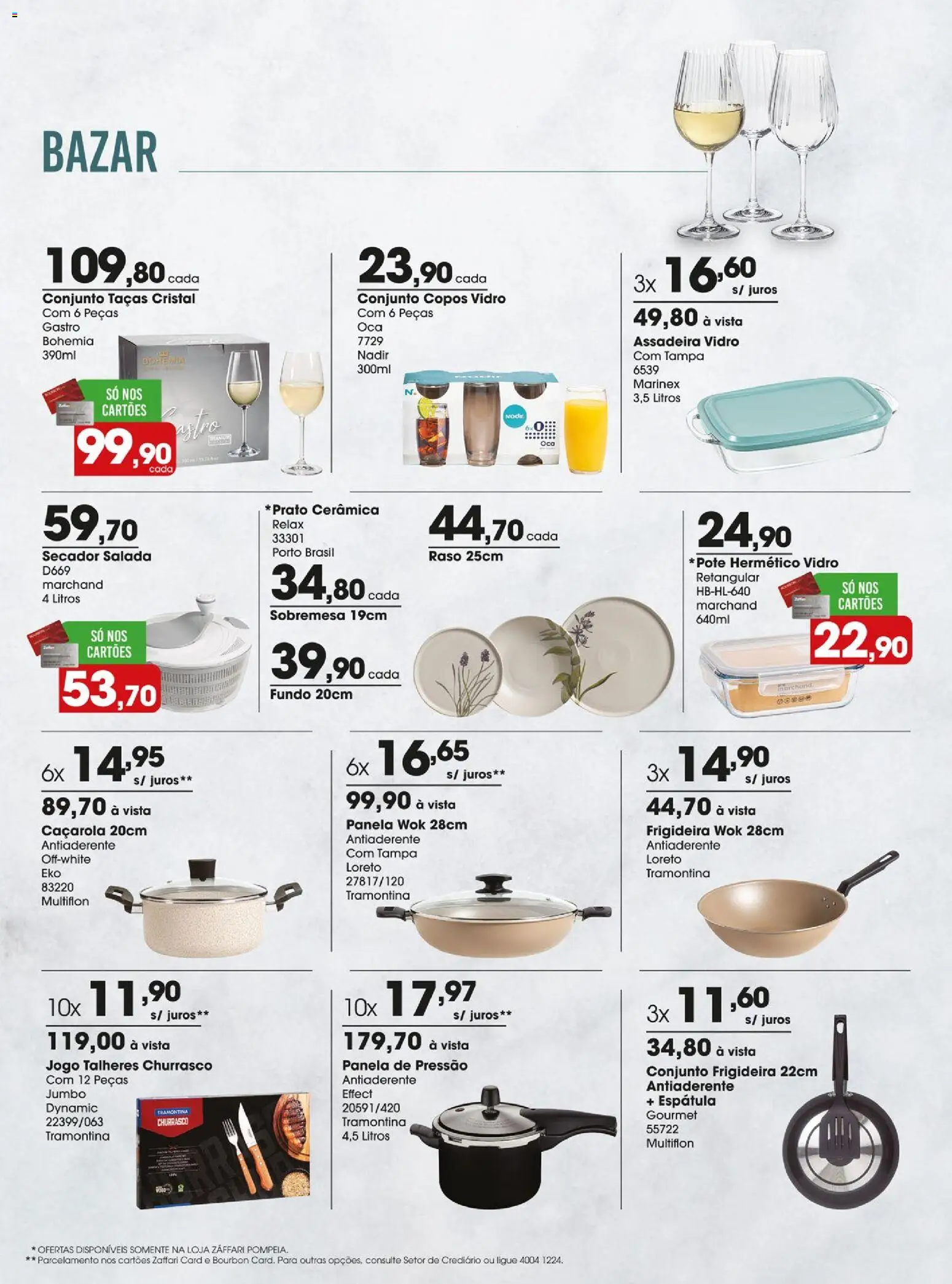 Zaffari Folheto - válido de 04.11.2025 | Página: 21 | Produtos: Secador, Panela, Panela de pressão, Salada