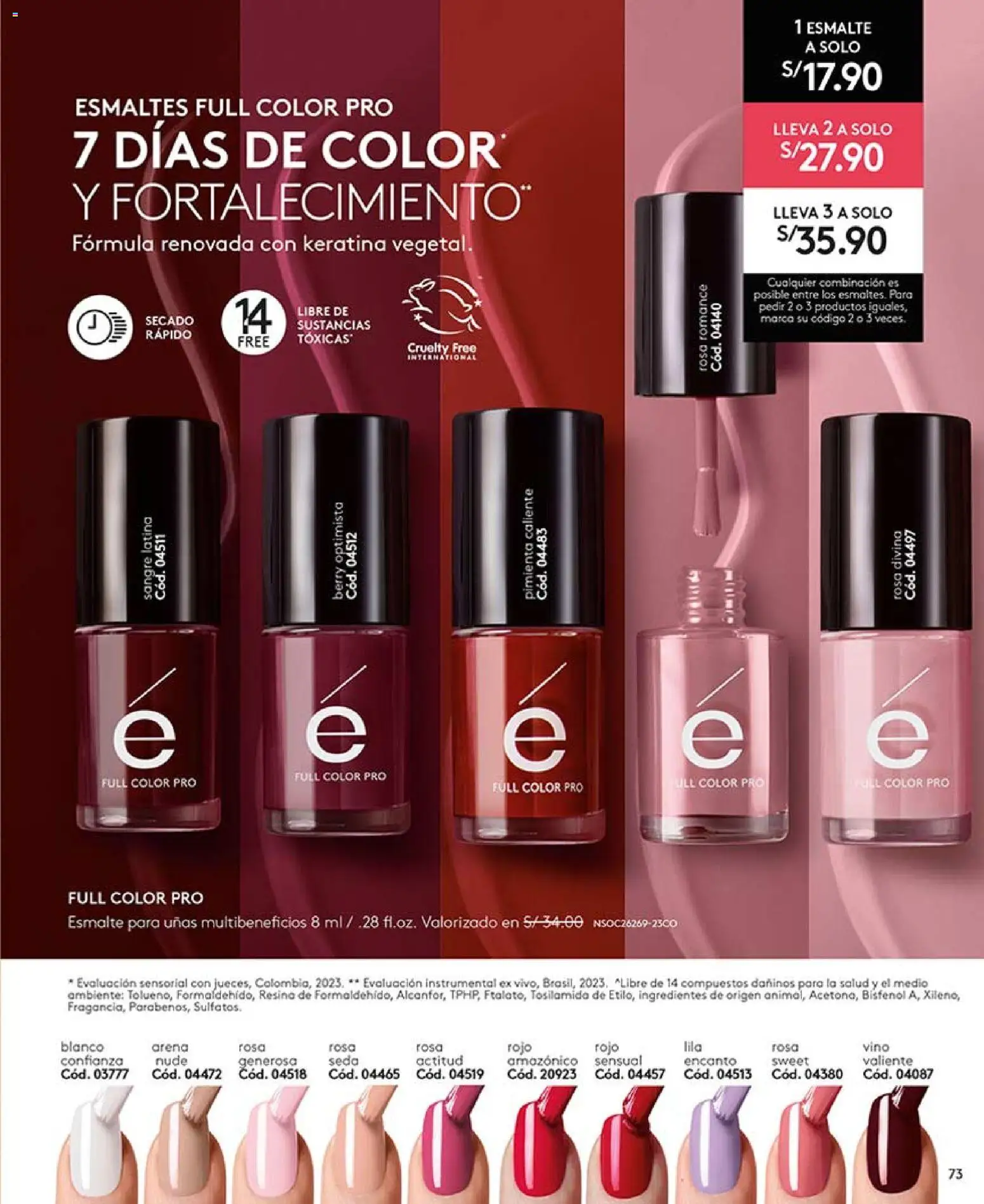 Catálogo Ésika válido desde 21.02.2026 | Página: 73 | Productos: Vino