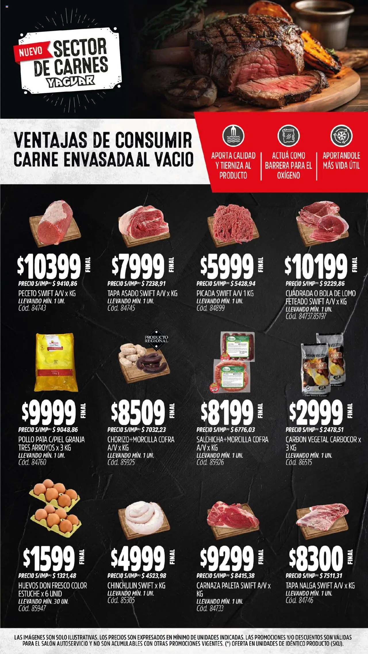 Yaguar - Misiones │ válido desde el 04.08.2025 | Página: 8 | Productos: Pollo, Paleta, Huevos, Estuche