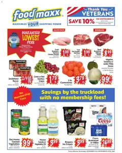 Preview of FoodMaxx weekly ads valid from 05.11.2025