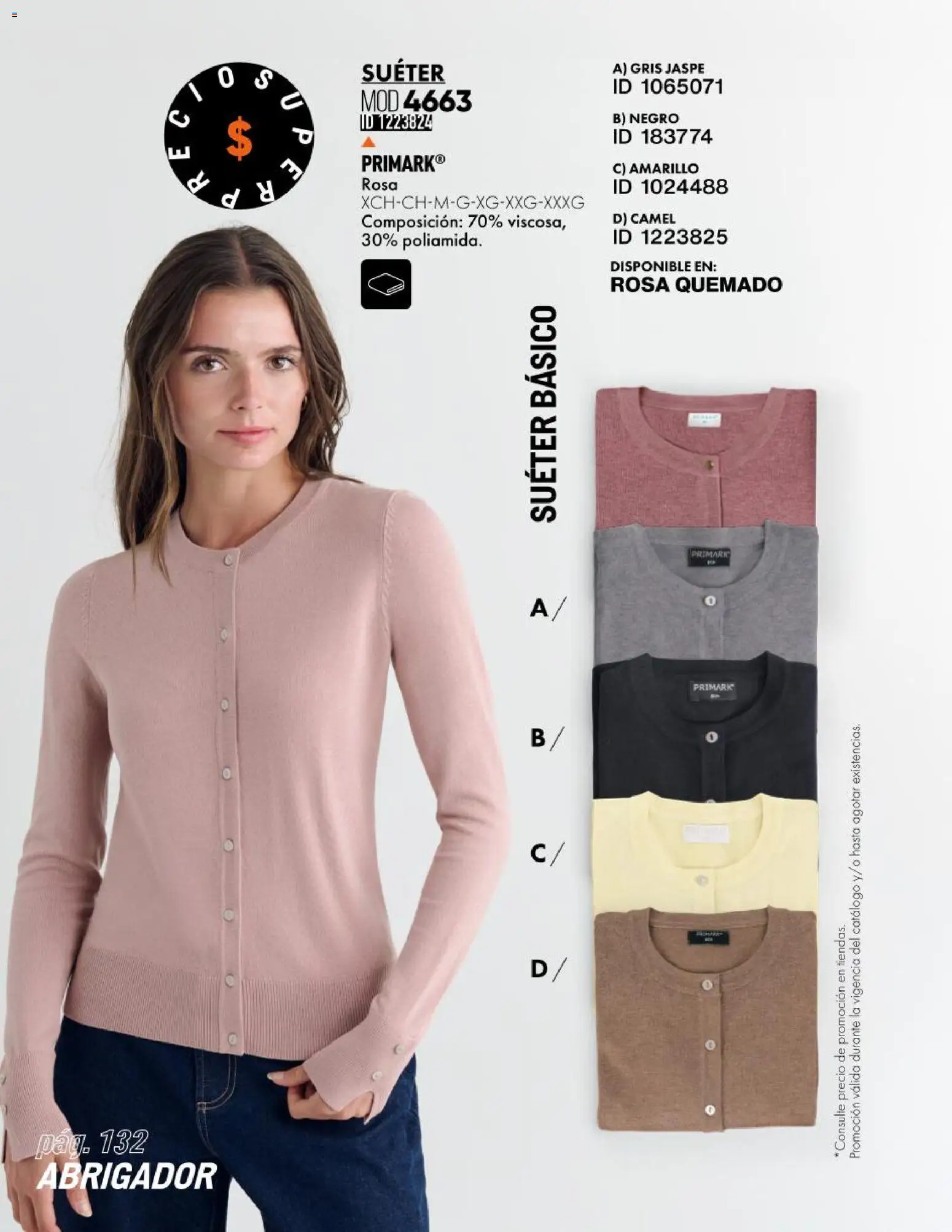 Nuevas ofertas de Price Shoes válidas en toda la República Mexicana desde el 03.11.2025. ¡Encuentra las mejores ofertas en Price Shoes catálogo Abrigador! | Página: 132 | Productos: Suéter