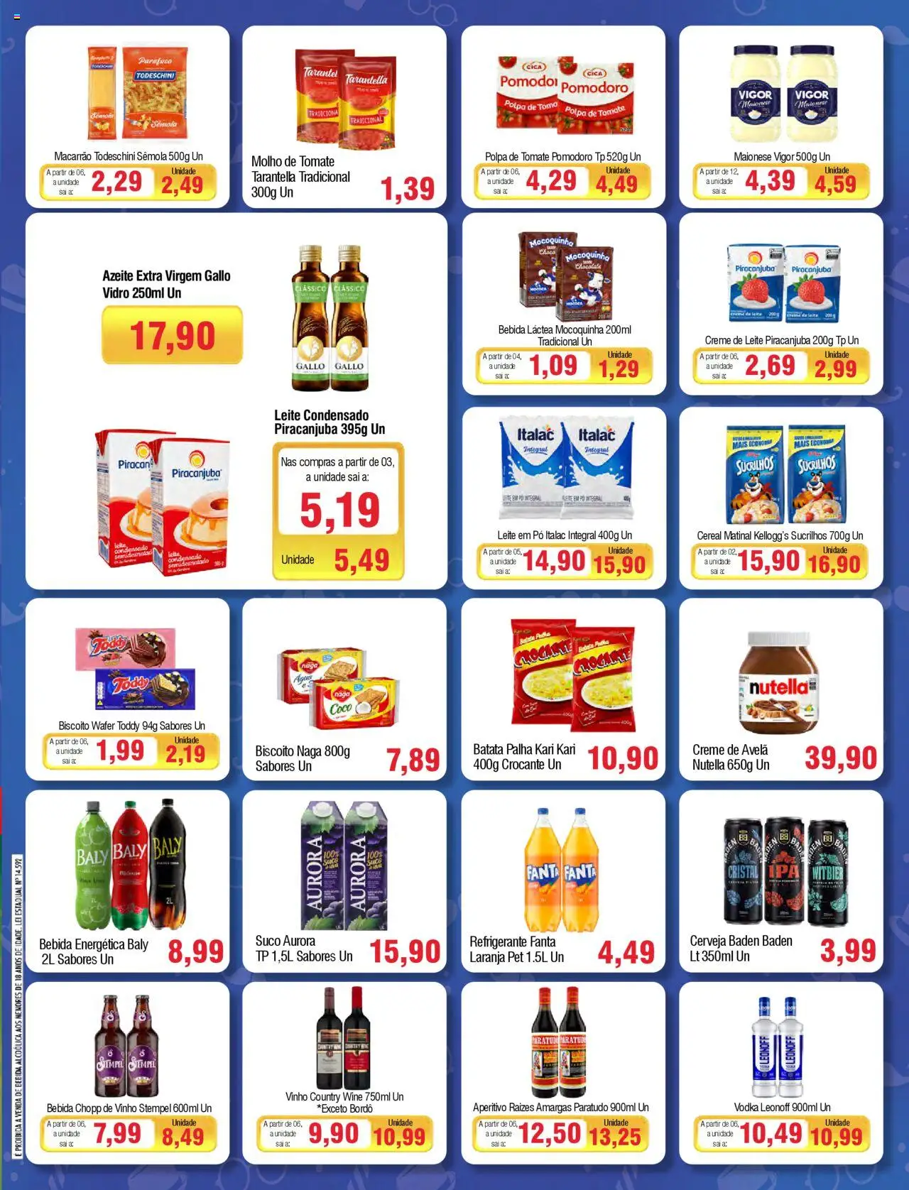 Spani Atacadista Folheto - válido de 19.08.2025 | Página: 3 | Produtos: Biscoito, Suco, Cerveja, Batata