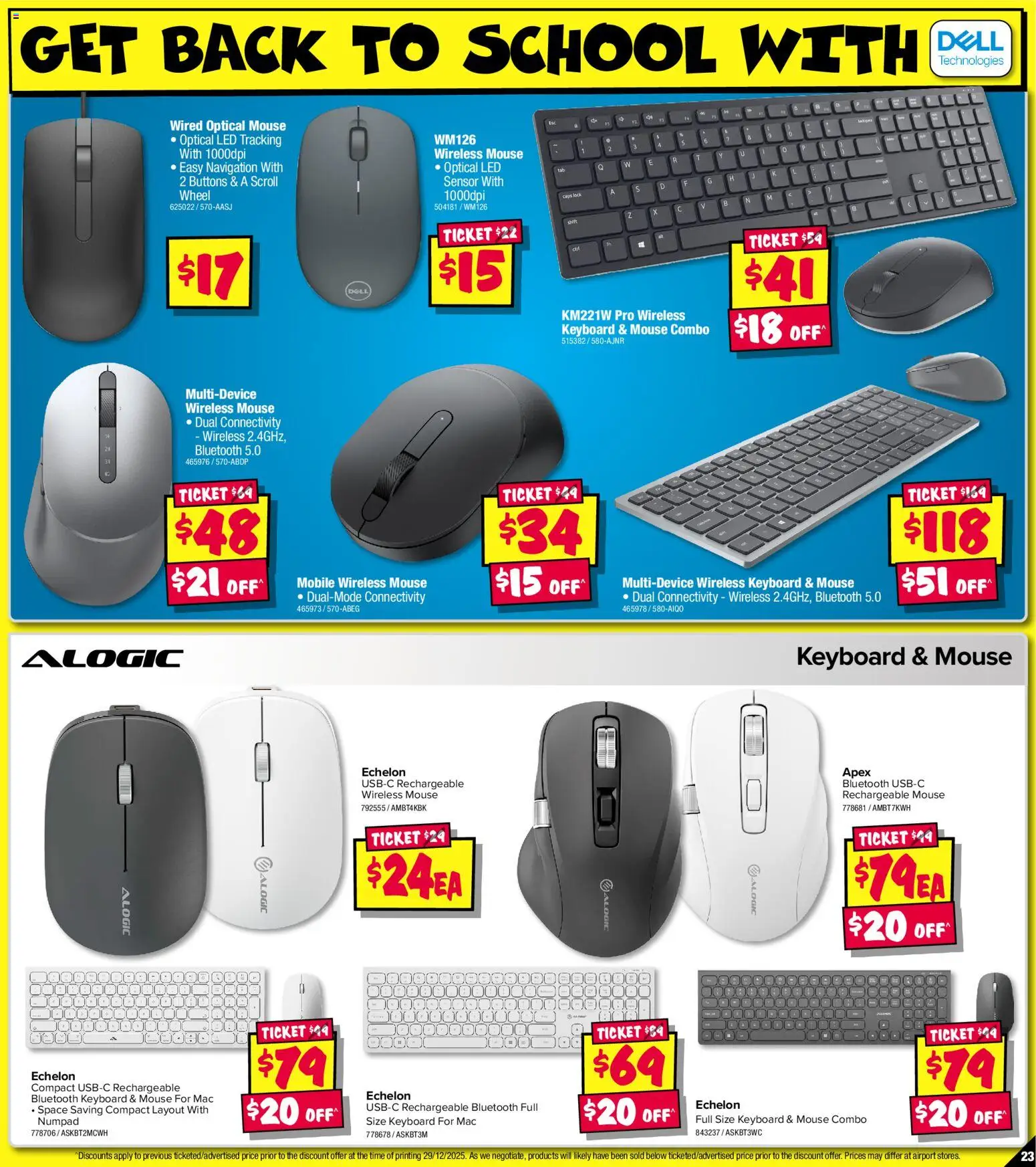 JB Hi-Fi catalogue - valid from 08.01.2026 | Page: 23 | Products: Mouse, Keyboard, Mobile, Navigation