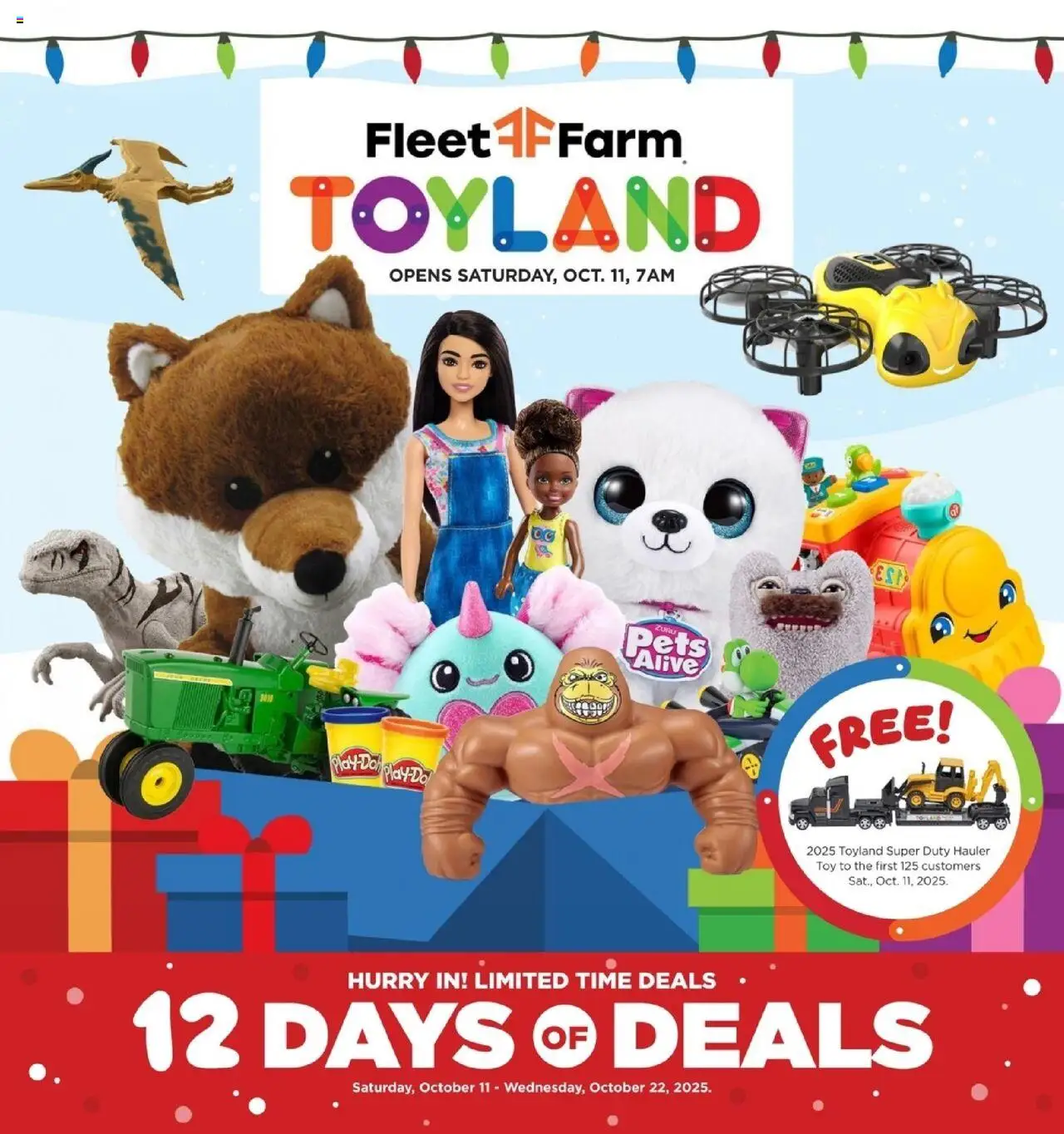 Mills Fleet Farm Toyland Catalog - valid from 01.10.2025 | Page: 1