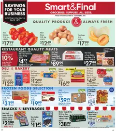 Preview of Smart & Final weekly ads valid from 21.10.2025