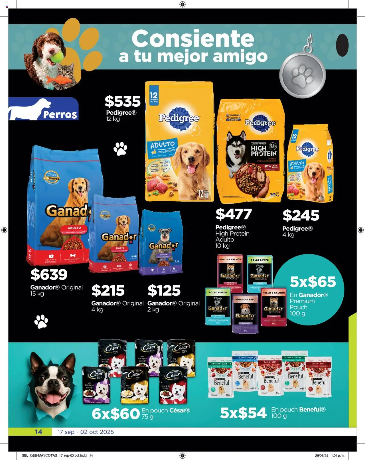 Nuevas ofertas de Chedraui válidas en toda la República Mexicana desde el 17.09.2025. ¡Encuentra las mejores ofertas en Chedraui - Folleto Cuesta Menos! | Página: 14 | Productos: Pollo