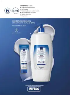 Vista previa de CARE EXTRACTO DE ALMENDRAS 6EN1 Humectación Esencial Crema para Manos, Crema para manos con extracto de almendras, humectación esencial 6 en 1., nuevo folleto de la tienda, válido en México a partir del 10.01.2026 | Página: 154