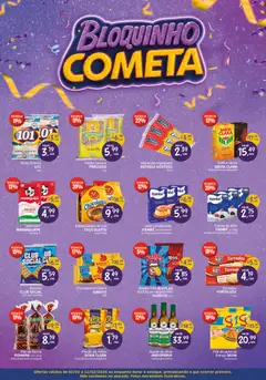 Cometa Supermercados - Ofertas Bloquinho - Pré-Visualização do folheto da loja Cometa Supermercados, válido de 02.02.2026