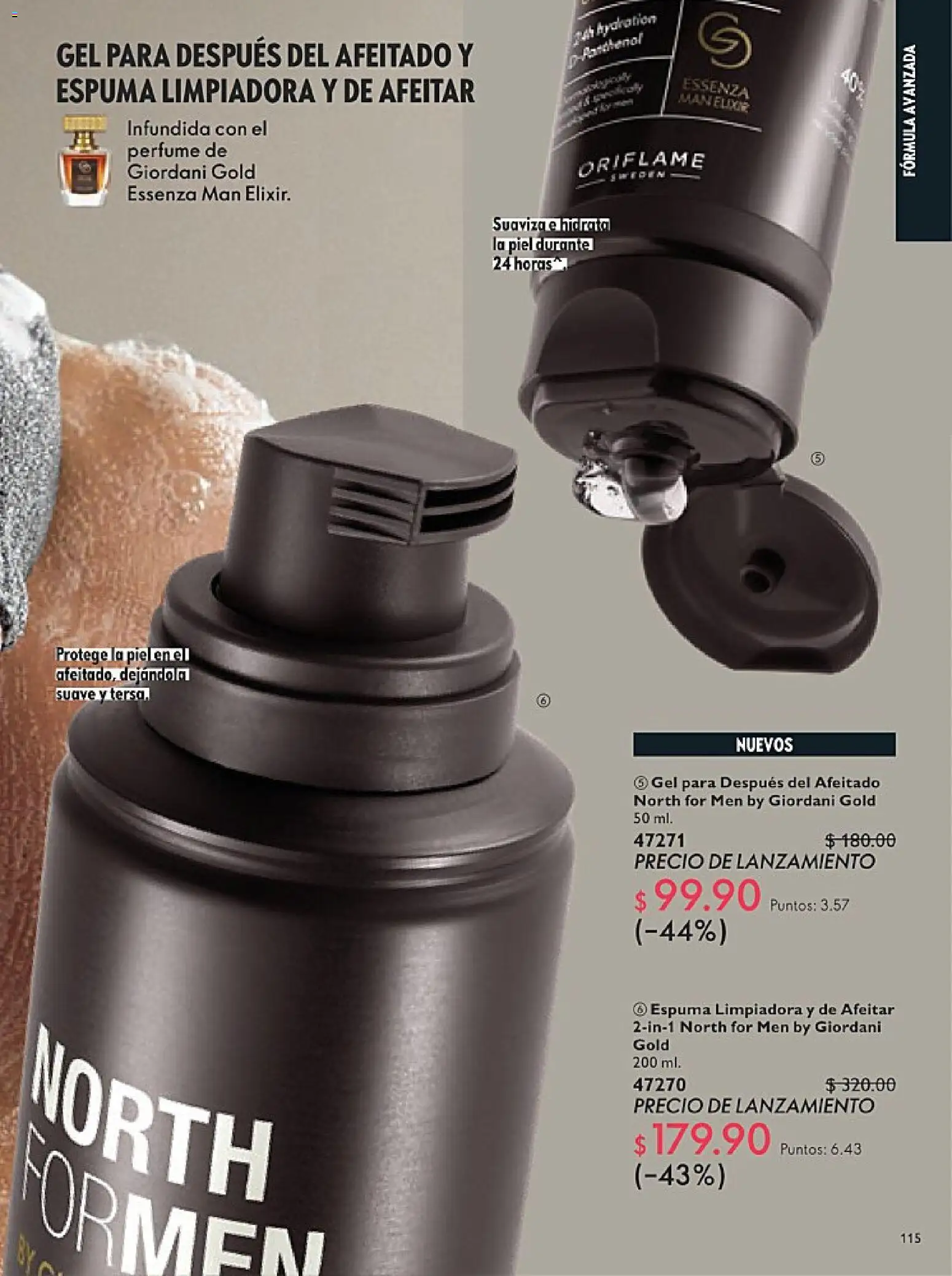 Nuevas ofertas de Oriflame válidas en toda la República Mexicana desde el 14.02.2026. ¡Encuentra las mejores ofertas en Oriflame campaña 3 2026! | Página: 115 | Productos: Espuma, Perfume