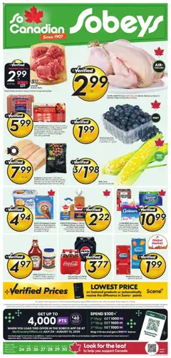 Preview of Sobeys flyer - NS from shop Sobeys valid from 24.07.2025