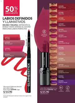 Vista previa de folleto Avon catálogo - Campaña 6 de la Avon válido desde 01.04.2026 | Página: 46 | Productos: Delineador, Aceite